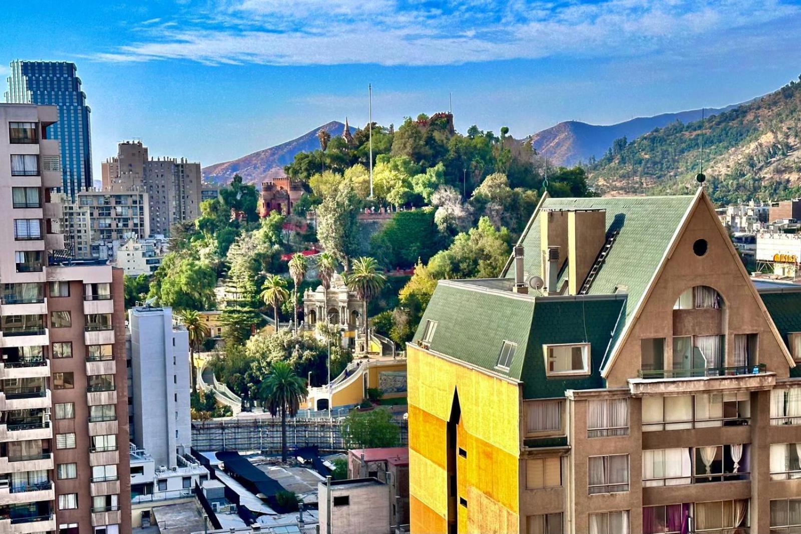 Acogedor Apartamento En Centro De Santiago. Bagian luar foto
