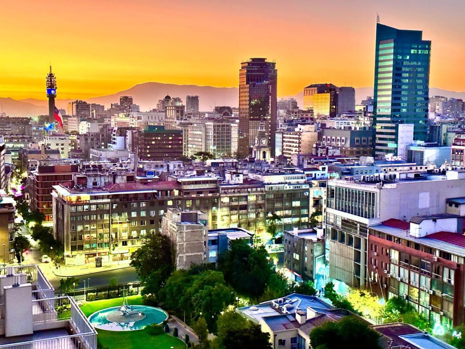 Acogedor Apartamento En Centro De Santiago. Bagian luar foto