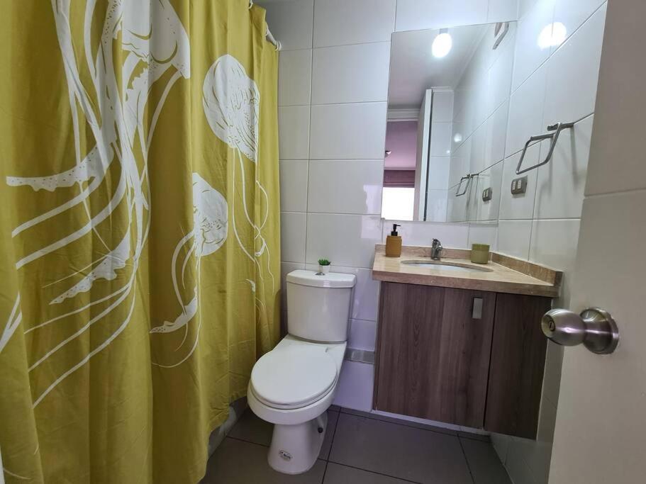 Acogedor Apartamento En Centro De Santiago. Bagian luar foto
