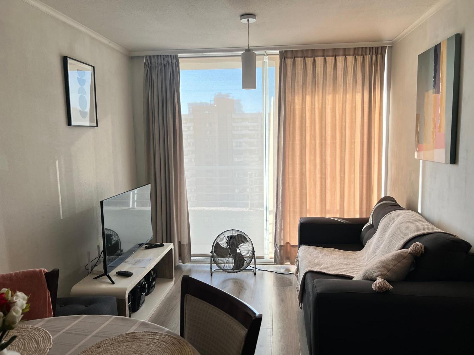 Acogedor Apartamento En Centro De Santiago. Bagian luar foto
